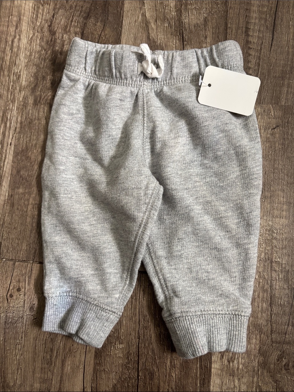 Carter's Light Gray Baby Jogger Sweatpants. 215